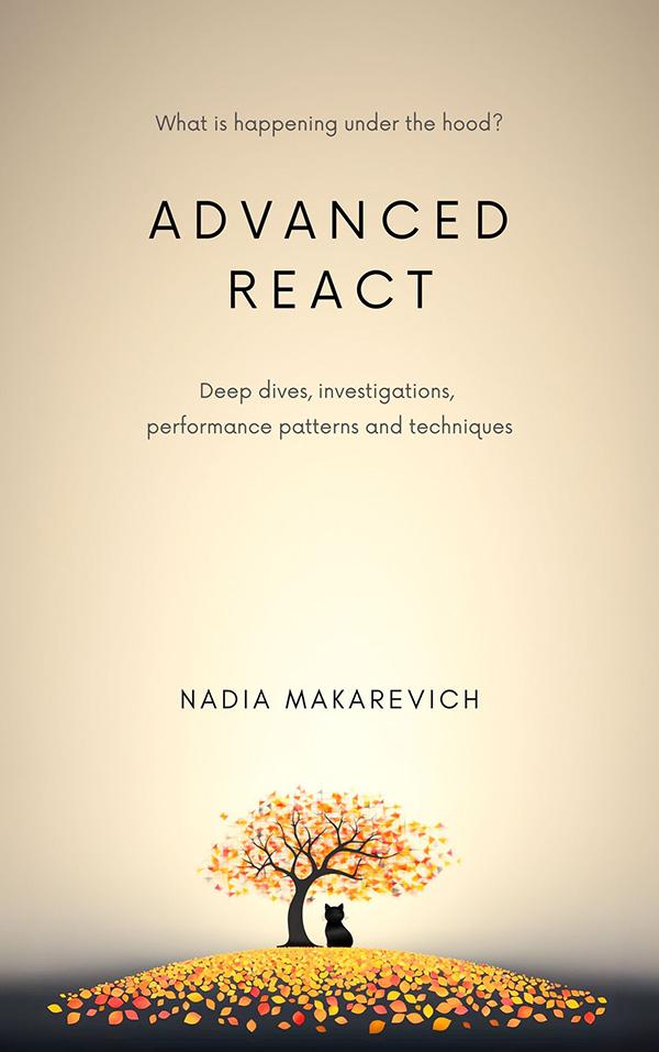 Advanced React book cover